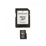 64 GB Intenso Premium microSDXC Class 10 UHS-I Retail inkl. Adapter 64 GB Intenso Premium microSDXC Class 10 UHS-I Retail inkl. Adapter