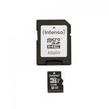 32 GB Intenso microSDHC Class 10 Retail inkl. Adapter auf SD 32 GB Intenso microSDHC Class 10 Retail inkl. Adapter auf SD