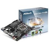 ASRock H81TM-ITX Intel H81 So.1150 Dual Channel DDR3 Mini-ITX Retail ASRock H81TM-ITX Intel H81 So.1150 Dual Channel DDR3 Mini-ITX Retail