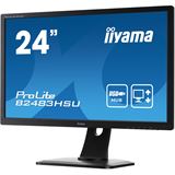 24" (60,96cm) iiyama ProLite B2483HSU-B1DP schwarz 1920x1080 24" (60,96cm) iiyama ProLite B2483HSU-B1DP schwarz 1920x1080