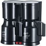 Severin Duo-Thermo-Kaffeeautomat 2x8 Tassen KA 5828 schwarz Severin Duo-Thermo-Kaffeeautomat 2x8 Tassen KA 5828 schwarz