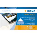 Herma Transparol Fotoecken extra-gross 100St.