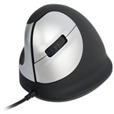 R-GO Tools HE Mouse USB wei&szlig;/grau (kabelgebunden)