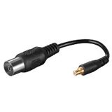 0.10m Good Connections Adapter Antennenkabel Koax Buchse auf