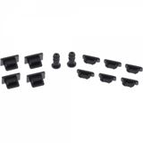 InLine Staubschutz-Set, für Smartphone / Handy, 12-teilig