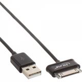 InLine Samsung Galaxy Tablet USB Kabel, Samsung Stecker an USB A InLine Samsung Galaxy Tablet USB Kabel, Samsung Stecker an USB A