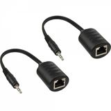 InLine Audio Adapter passiv 3.5mm Klinke Stecker Stereo auf RJ45 InLine Audio Adapter passiv 3.5mm Klinke Stecker Stereo auf RJ45