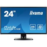 23,6" (59,94cm) iiyama X2481HS-B1 schwarz 1920x1080 1xDVI / 23,6" (59,94cm) iiyama X2481HS-B1 schwarz 1920x1080 1xDVI /