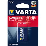 Varta Max Tech 6LR61 Alkaline E Block Batterie 9.0 V 1er Pack Varta Max Tech 6LR61 Alkaline E Block Batterie 9.0 V 1er Pack